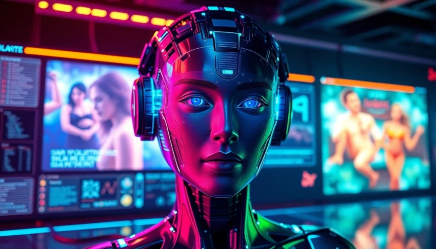 Screenshot of an nsfw ai generator no limit showcasing uncensored, high-resolution explicit images generated with vivid detail and vibrant colors for immersive experience.