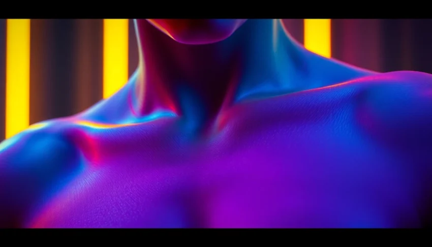 Dynamic scene created by a nsfw ai generator showcasing adult-themed artwork with realistic details and vivid colors