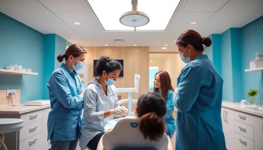 Ventura Bright Dental team providing friendly dental care in a welcoming clinic environment